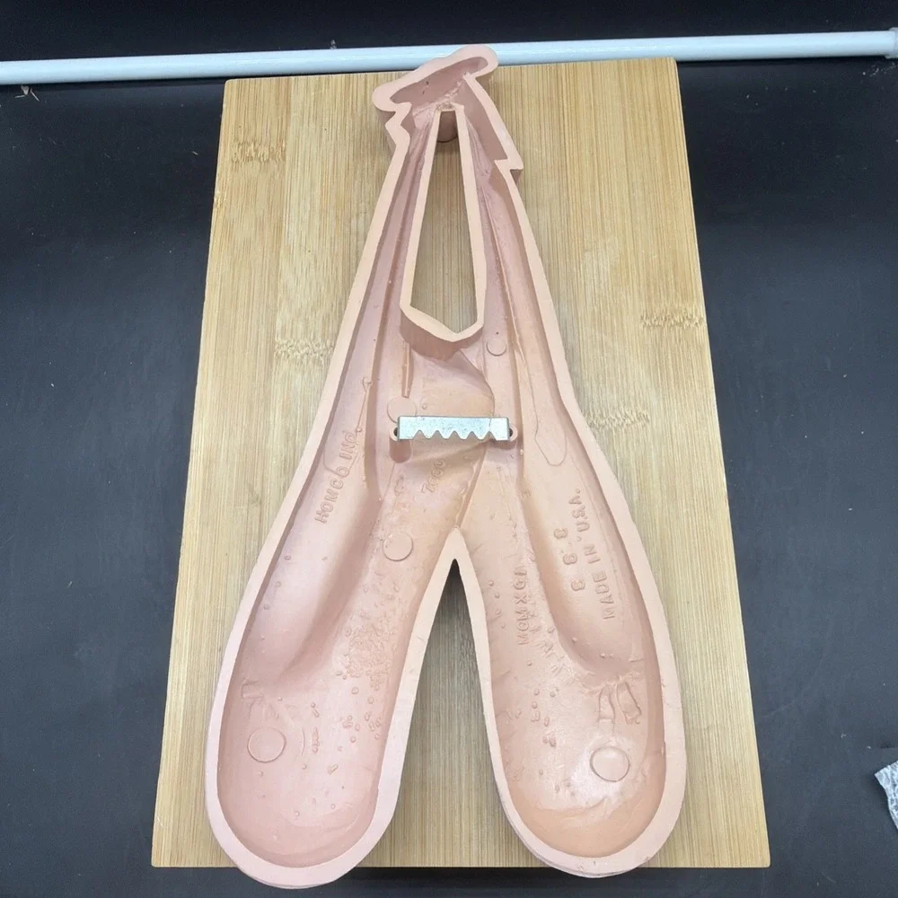 Vintage Homco Pink Blue Ballet Slippers Wall Decor Ballerina Dancer Art
